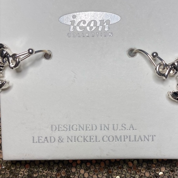 Zodiac Cancer Crab Earrings Designed in the USA - Picture 3 of 4